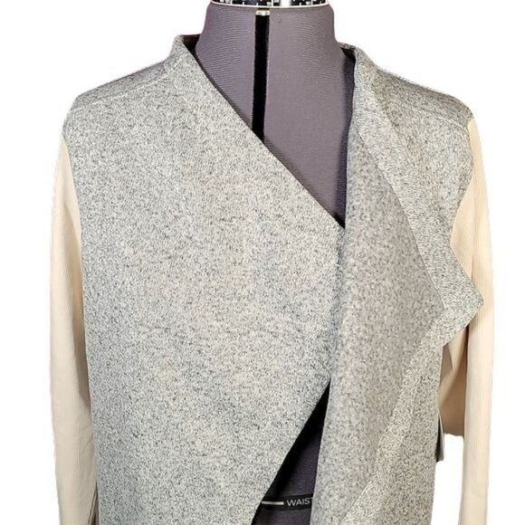 Eddie Bauer Two-Toned Open Cardigan Sz S - Picture 7 of 13